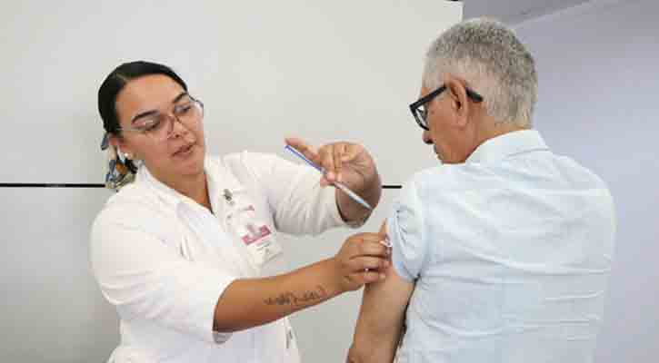 Cumplió el Sector Salud de BCS con la meta durante la Semana Nacional de Vacunación
