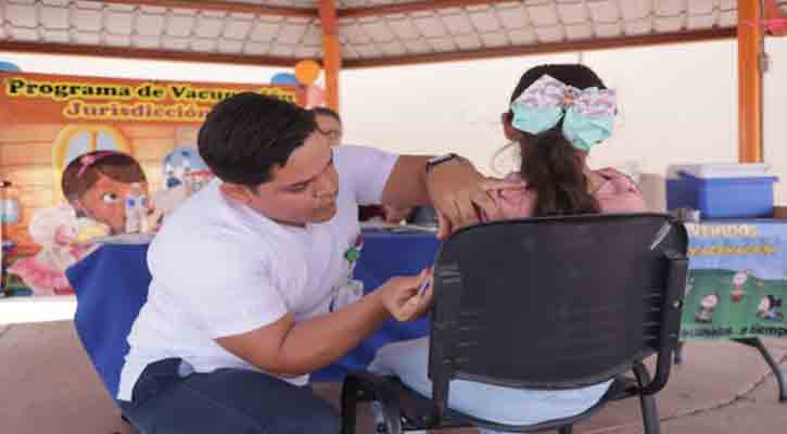 Reitera Secretaría de Salud el llamado a vacunar a menores contra el sarampión en BCS