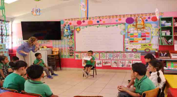 Recibirán en próximos dos ciclos, más de 148 mil estudiantes de nivel básico la beca “Rita Cetina” en BCS