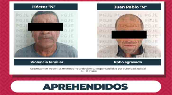 Por robo y violencia familiar fueron detenidos en Mulegé y CSL