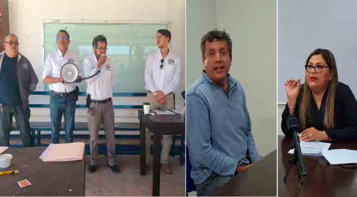 Sindicato, Dirección y Patronato, miden fuerzas en conflicto en la preparatoria Morelos