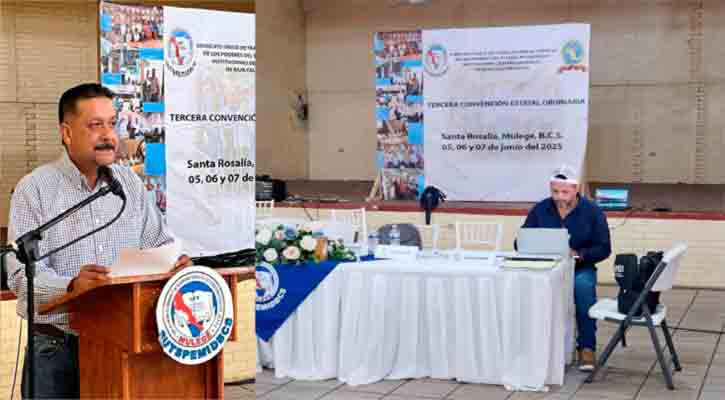Amplían período del dirigente estatal del Sindicato de Burócratas; La Paz y Los Cabos en contra