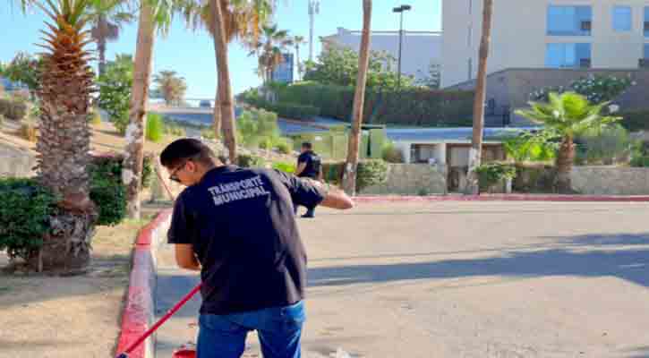 Piden a conductores transitar por calle Paseo San José en SJC para desahogo vehicular Piden a conductores transitar por calle Paseo San José en SJC para desahogo vehicular