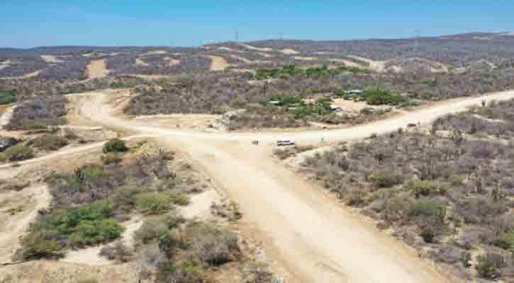 Realizan rastreo constante de caminos que habilitaron por obras de construcción que se efectúan en la glorieta de Fonatur