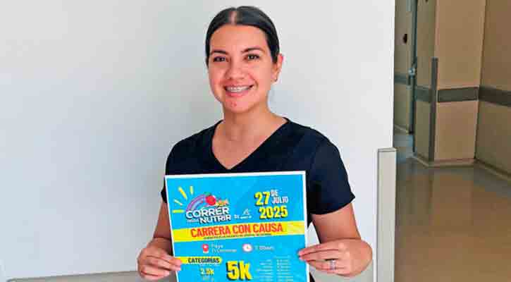 Organizan carrera con causa a beneficio de pacientes con déficit nutricional