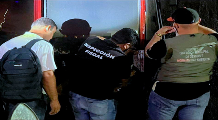 Realizan operativo interinstitucional en bares de CSL; 2 detenidos y 22 acciones en documento