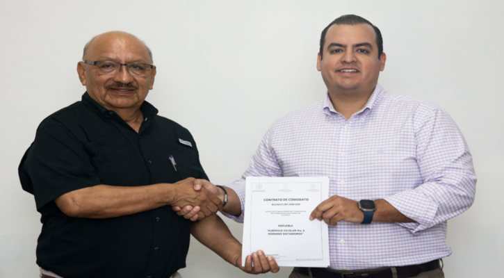 Firma Cecyte comodato de albergue en Comondú para uso educativo