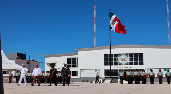 Participa Saúl González en sexto aniversario de la Guardia Nacional