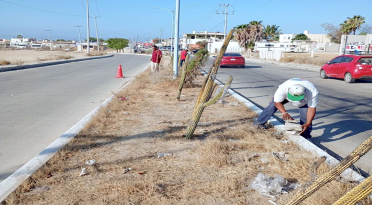 Realizan limpieza y desazolve Caribe, Caribe Alto y Los Cangrejos, en CSL  