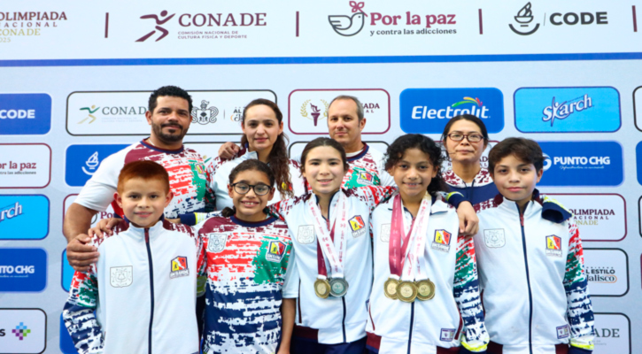 Contabiliza BCS 49 medallas en la Olimpiada Nacional 2025