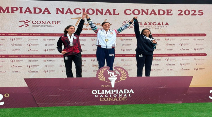 Logró el atletismo de BCS 2 medallas de oro en la Olimpiada Nacional de Tlaxcala 2025