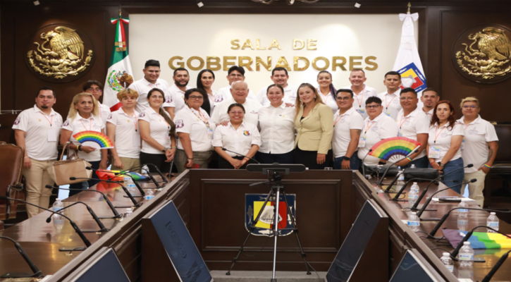 Se reúne el gobernador Víctor Castro con el Parlamento Sudcaliforniano de la Diversidad
