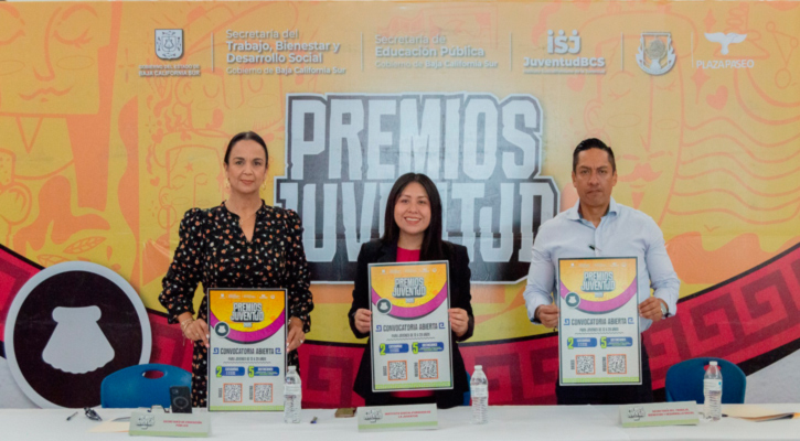 Presentan la convocatoria de los Premios Juventud 2025 en BCS