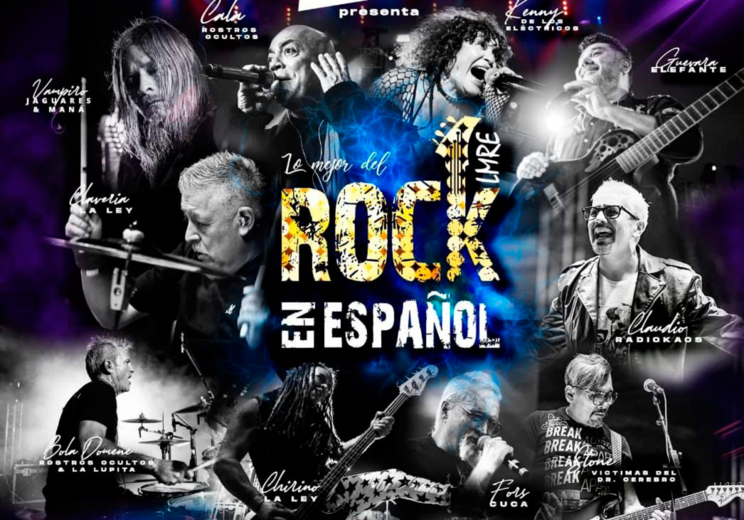 Esta noche se presenta “Lo Mejor del Rock en Español” en CSL con respaldo de las autoridades