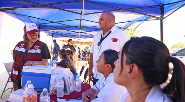 Convoca SEDIF a vacunar a niñas y niños para prevenir el sarampión en BCS
