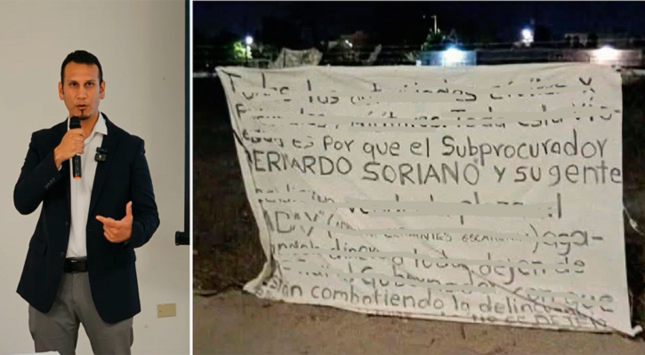 “No voy a renunciar, no le debo nada al crimen organizado”, dice el subprocurador Soriano