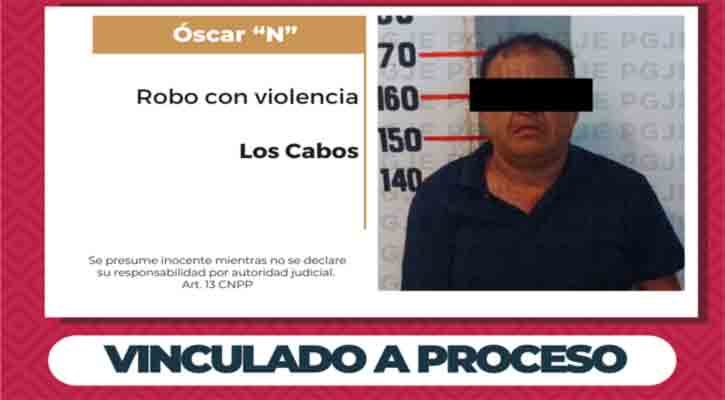 Vinculado a proceso por robo con violencia en un Oxxo en SJC Vinculado a proceso por robo con violencia en un Oxxo en SJC