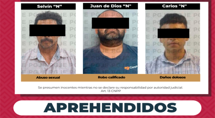 Cumplimentaron 3 órdenes de aprehensión por diversos delitos en Loreto, Comondú y La Paz