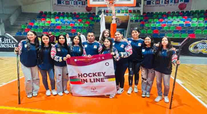 Listos los equipos de in line hockey para representar a BCS en la Olimpiada Nacional