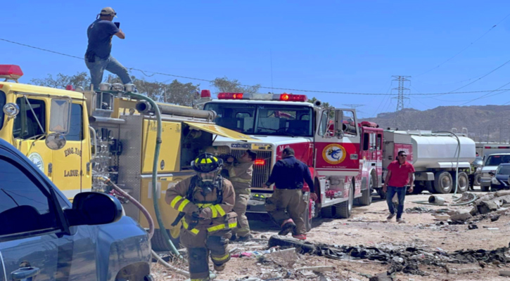 Se suman piperos al Cuerpo de Bomberos de CSL en atención de emergencias