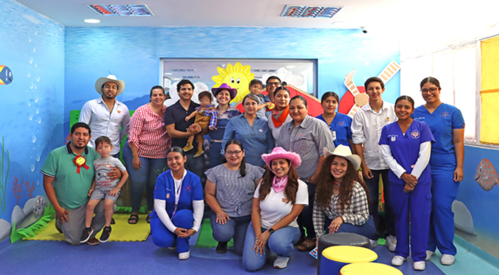 Fortalece Ceredi la participación paterna en la crianza de infantes
