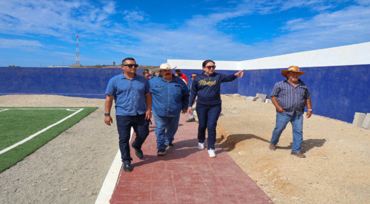 Anuncia Alcaldesa de Mulegé nuevas etapas de infraestructura en Bahía Asunción y zona rural