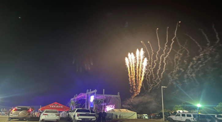 Inaugura alcalde Christian Agúndez las Fiestas Tradicionales Santa Anita 2025