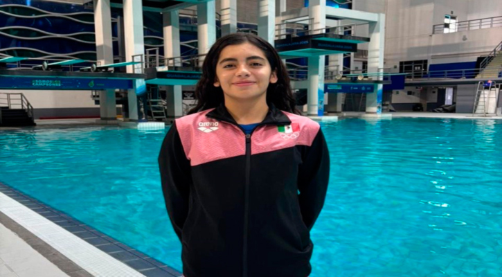 Fortalece Mía Quintero su preparación para el Mundial de Natación Artística en Grecia