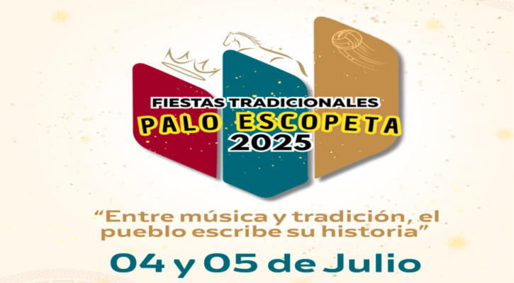 Se realizarán las Fiestas Tradicionales Palo Escopeta 2025 el 4 y 5 de julio