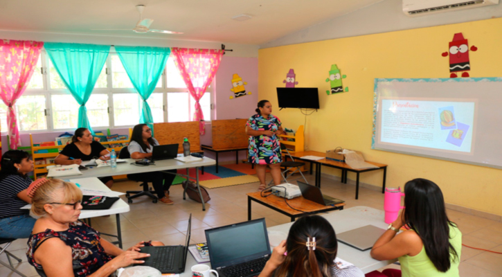 Participan más de 8 mil docentes de educación básica en taller “Horizontes de comunidades de aprendizaje”