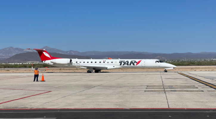 Se conecta La Paz por primera vez con Aguascalientes a través de TAR México
