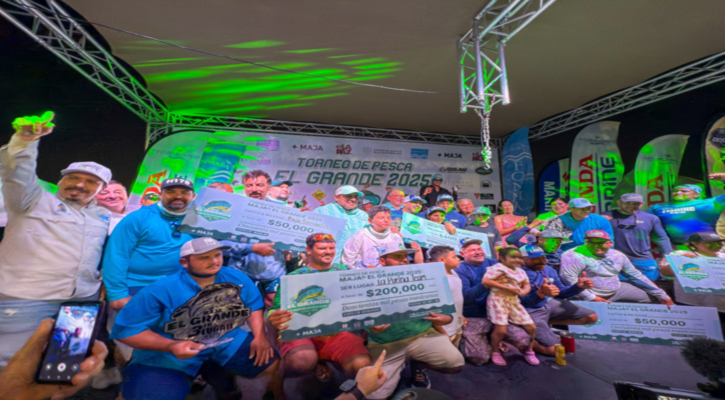 Obtuvo Said Team con un dorado de 44.4 libras  el primer lugar del Torneo de Pesca “Maja El Grande” en La Paz