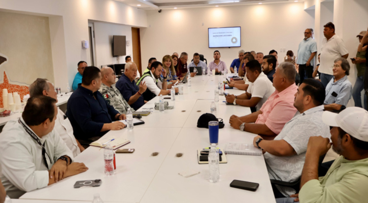 Encabeza el Gobernador de BCS Mesa Permanente del Transporte en Los Cabos