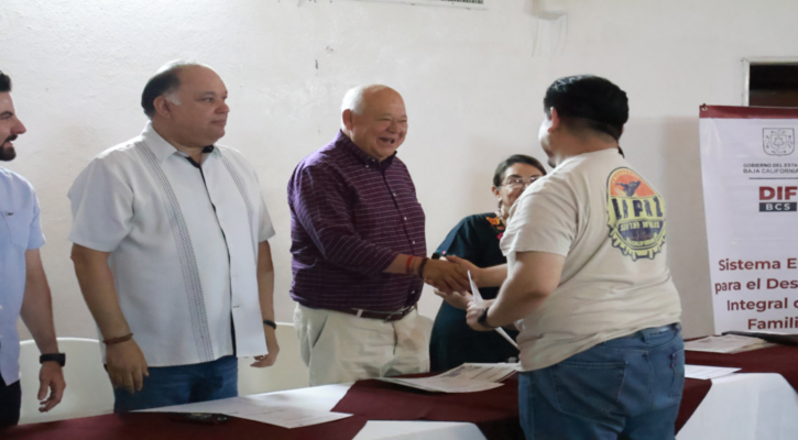 Fortalecerá el gobierno de BCS el Punto de Encuentro Comunitario 8 de Octubre en La Paz