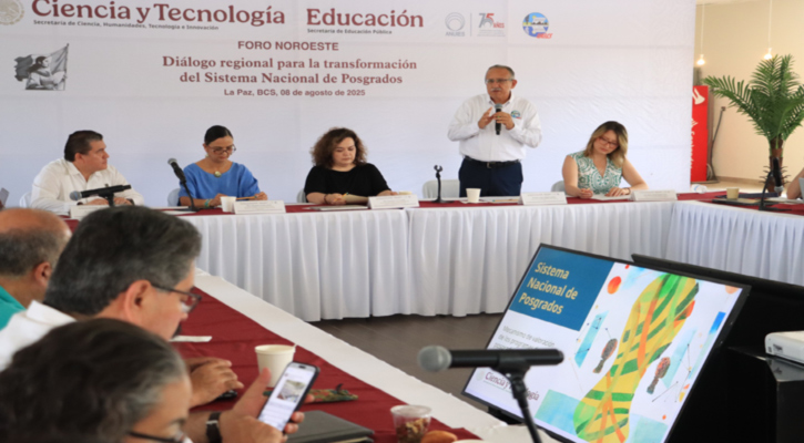 Celebraron en la UABCS foro regional con miras a la transformación del Sistema Nacional de Posgrados