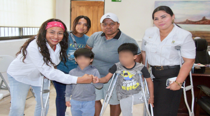 Brindan apoyo para mejorar movilidad de un menor en CSL