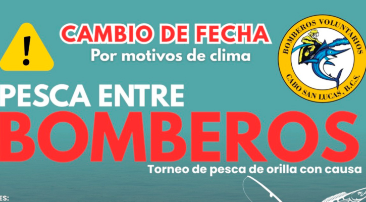 Cambia de fecha Torneo de Pesca de Orilla de Bomberos de CSL; será el 24 de agosto