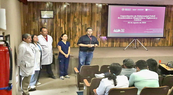 Sin registrar BCS casos de sarampión en 44 días; SSA mantiene capacitación médica sobre la enfermedad
