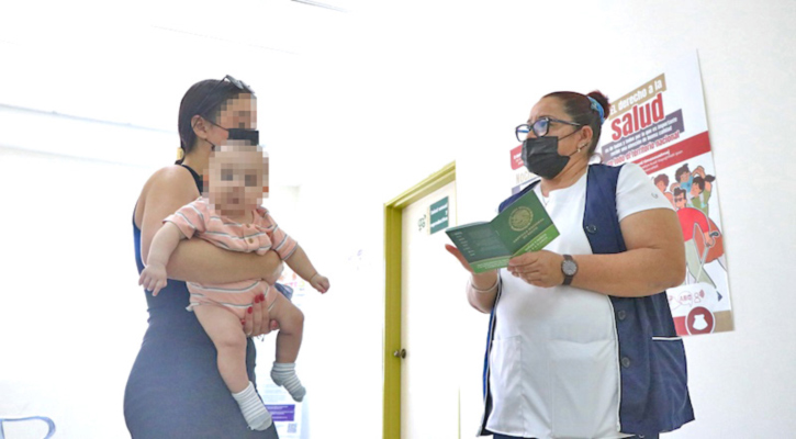 Hace un llamado Secretaría de Salud de BCS a padres de familia para certificar cartillas de vacunación infantil