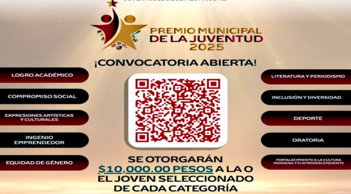 Anuncia Ayuntamiento de Los Cabos convocatoria al Premio Municipal de la Juventud 2025