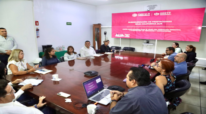 Reactiva Issste préstamos personales a trabajadores de Ayuntamientos de Loreto y Mulegé; así como Oomsapas de los 5 municipios en BCS