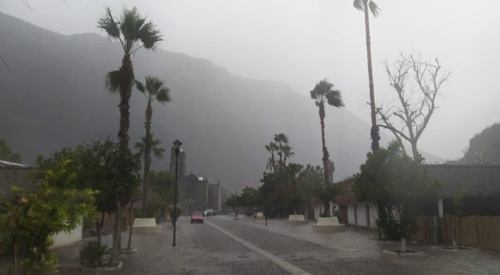 Pronostican lluvias fuertes en el sur de BCS; temperaturas de hasta 42° en algunas regiones