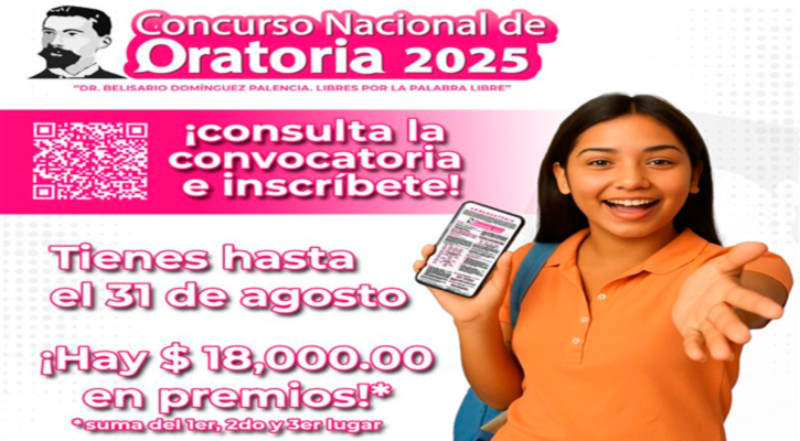 Invita IEE a participar en Concurso Nacional de Oratoria 2025