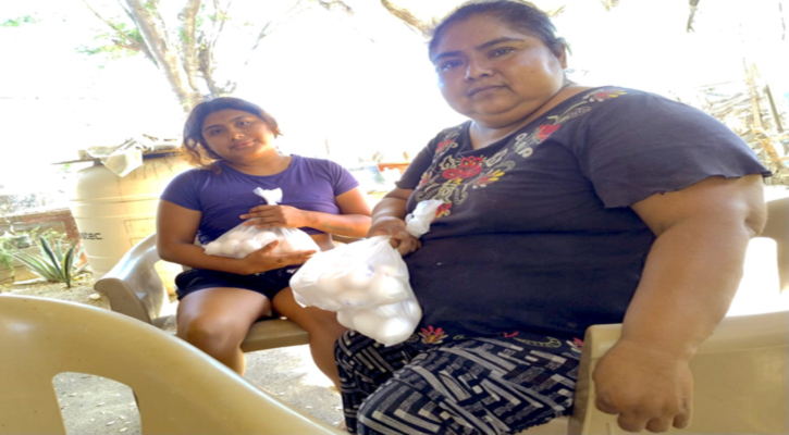 Entrega Delegación de CSL apoyo alimentario a más de 400 familias
