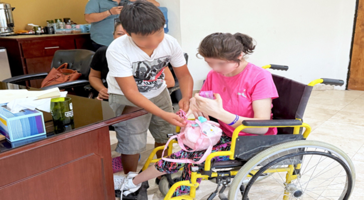 Gestiona Delegada de CSL apoyo para menor de edad con discapacidad