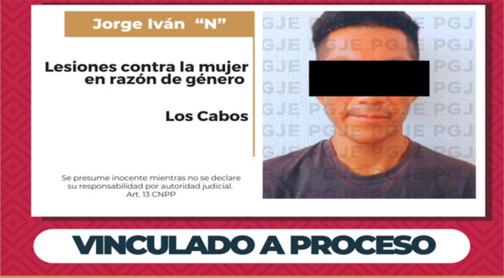 Vinculado a proceso por lesiones contra una mujer en razón de género en SJC