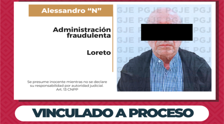 Vinculado a proceso por administración fraudulenta en Loreto