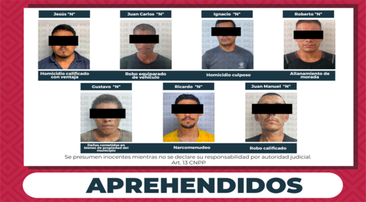 Cumplimentan órdenes de aprehensión en distintos municipios de BCS