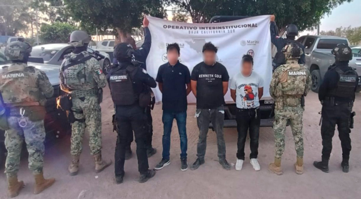 Operativo conjunto logra la detención de presuntos homicidas y generadores de violencia en BCS