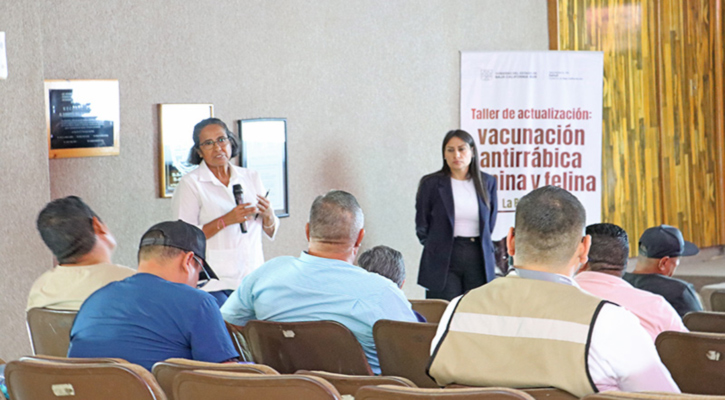 Realiza Salud estatal, capacitación sobre prevención y manejo de casos de rabia
